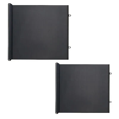 Retractable Mesh Pet Gate No Drilling Anti Dog Jumping Fence Extendable Mesh