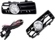 Fog Lights For VW For Golf 4MK4 1999-2004 LED Fog Lights Front Grille Left Right Car Light Fog Lamp Assembly Signal Lamps Fog Light Lamp Assembly