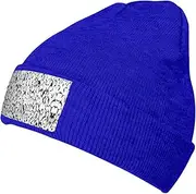 [HVTTIOR] Stylish Crowd of Penguins Pattern Print Soft and Elastic Cap Knitted Hat Knit Beanie for Men and Women Warm Winter Hats