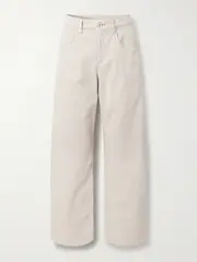[Brunello Cucinelli] Brunello Cucinelli - Wide-leg Jeans - Off-white - IT42 IT 42 Off-white