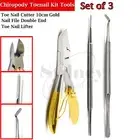 Toe Ingrown Pedicure Kit Manicure Nipper Podiatrist Clipper Extra Nail Trimmer