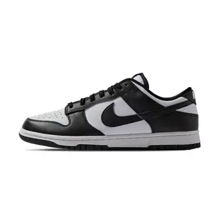 Nike Dunk Low 男款 黑白色 熊貓 皮革 滑板 休閒鞋 DD1391-100