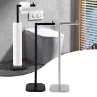 Toilet Paper Holder Stand Stainless Steel Toilet Paper Roll Holder Stand stTZl