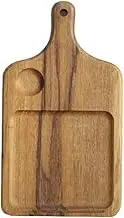 Charcuterie Board with Handle Western Bread Board Creative Nordic Pizza Board Serving Platters and Trays Cheese Cutting Board