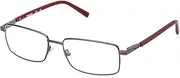 [Timberland] TB50048 006 Shiny Dark Ruthenium 55/17/145 Men's Frame, 006 Shiny Dark Ruthenium, 55/17/145