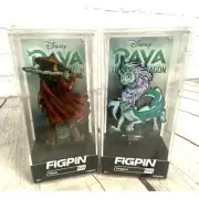 NEW! FIGPIN Disney Raya & the Last Dragon 602 RAYA, & 603 SISU RETIRED