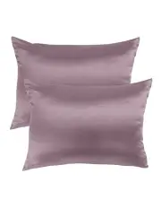 [Royal Comfort] Mulberry Silk Pillowcase Twin Pack (51x76cm) with Gift Box in Malaga Wine