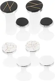 HONMEET 8 pcs Toe Separators for Women Decorative Tools Easy to Use Nail Polish Spacers for Home Salon Comfortable Reusable Design