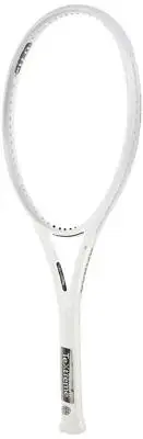 Prince Tennis Racket Emblem 110 7TJ126 G1 4 1/8" Carbon White w/Carry Bag