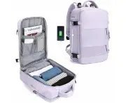 Large Travel Backpack Women, Carry Backpack, Hiking Backpack Waterproof Outdoor Sports Backpack Leisure Backpack, Suitable For 14-Inch Laptop, With Usb Cha