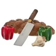 Dexter Russell S5197 Traditional 7"x2" Chinese Chefs/Cooks Knife - Walnut Handle