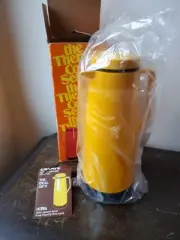 VTG 1975 The Thermos Coffee Server Yellow 90Q 36 oz. 6 cup Capacity New Open Box