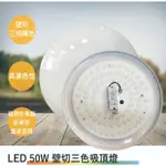 壯格 LED 壁切三色吸頂燈30W、50W(高演色性 大坪數 3-6坪-全電壓-滿2000元以上送一顆LED燈泡)