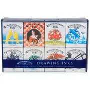Winsor & Newton Drawing Ink Introduction Set 14mL 8 Pack