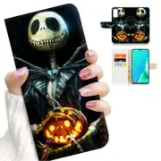 ( For Vivo Y22s ) Wallet Flip Case Cover AJ24339 Christmas Nightmare