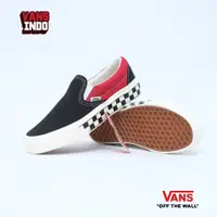 在飛比找蝦皮購物優惠-范斯 Vans Slip On Bmx 棋盤格黑紅 Orig