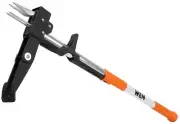 WEN GA1139 Weed Root and Dandelion Removal Stand-Up Gardening Weeder Silver O...