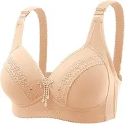 [Generic] Breast Milk Cups for Bra Sagging Bra Bras for Senior Women Posture Correcting Bra Breathable Bras Light Sports Bra