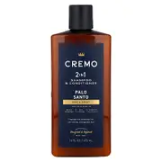 Cremo, 2 in 1 Shampoo & Conditioner, Palo Santo, 16 fl oz (473 ml)