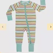 Emerson and Friends | Bamboo Stretch Soft Striped Pajama 18/24m