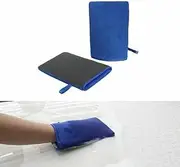 Car Cleaning Clay Mitt Car Clay Mitt, Car Clay Bar Mitt, Surface Prep Mitt, Finish Clay Bar Mitt Wash Mitt Clay Eraser Mitt for Car Detailing and Polishing Clay Bar (1 Piece)