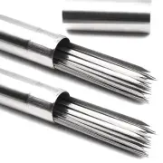 Flat Metal Grilling Skewers Wider Thicker Stainless Steel Reusable BBQ Sticks...