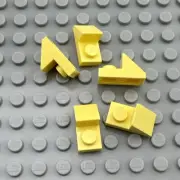 LEGO Slope - Bright Light Yellow - 45 Degree 2 x 1 with 2/3 Cutout - QTY x5