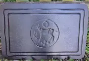 Deer bench top mold plaster concrete plaster casting mould 22" x 13.5" x 2.25"