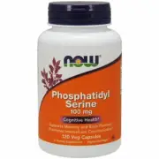 Phosphatidyl Serine 100 mg 120 Vcaps By Now Foods