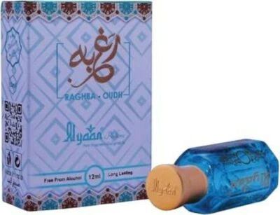 Alyaan Raghba Oudh Attar Ittar Perfume Roll On Floral Attar 12ml