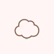 (Set of 3 Sizes) Cloud Polymer Clay Cutter (style 2)