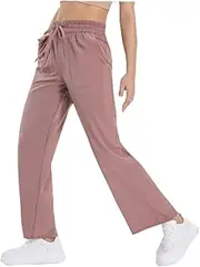 [JENOANY] Womens Hiking Pants Quick Dry Petite Cooling Travel Safari Lightweight Camping Cargo Pants for Running