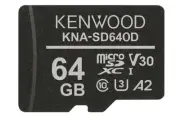 KENWOOD microSDHC memory card KNA-SD640D High durability, long-term storage, 3D