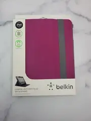 Belkin Leather Folio Case with Stand for iPad 2/3/4 - Violet