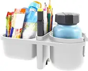 Car Seat Water Bottle Holder - Car Seat Organizer Cup Drink Holders Triple Design,Child Cup Holder With Snack Holder With Anti-slip Pads Buckle Design For Car Seats, Strollers, Wheelchairs, Golf Carts