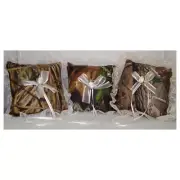 Camo Ring Bearer Pillow Realtree AP Mossy Oak New Break-Up Shadowgrass Snow