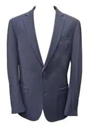 NWT BUGATTI SPIGATA MAN JACKET 298188 29252380 BLUE