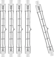 unbrand 5pcs R7s Halogen Light Bulbs, 1000W 230V, 118mm Adjustable Poles_Special Gift