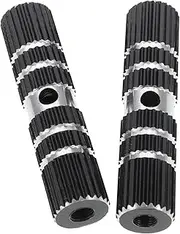 1 Pair Bicycle Rear Foot Rest Peg Aluminum Alloy Compact Bike Foot Pegs for Mountain Bike Cycling Equipment