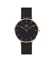 Daniel Wellington Petite 36 Ashfield Rose Gold & Black Watch