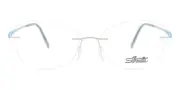Silhouette Titan Dynamics Contour 5540 7000 Men's Glasses Silver Size 53 - Private Health Rebate - Blue Light Block Available