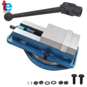 6" Lock Precision Vise With Lock Vice Milling Drilling Machine Bench Clamp