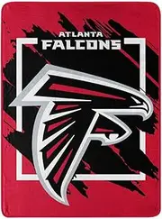 NORTHWEST ENTERPRISES NFL 46x60 Dimensional Design Micro Raschel Throw Blanket (Atlanta Falcons)