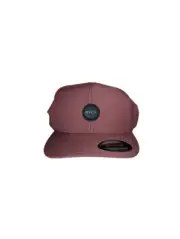RVCA Men's Red OXR Shane FlexFit Large & XL Baseball Cap Hat New With Tags NWT