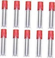Beaupretty 1Set Hydrating Lip Oil Vials Refillable Roll Lip Bottles with Moisture Locking Design for Even Application and Travel Convenience