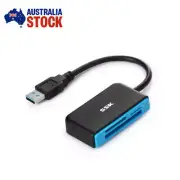 USB Memory Card Reader High Speed Adapter Micro SD SDHC SDXC CF For PC&Mac