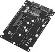 Vaguelly Msata to Iii Adapter Multi Function Card for B Key SSD Msata SSD Compact Design Lightweight Portable for Enhanced Data Transfer Performance