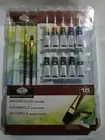 Royal & Langnickel ESSENTIALS WATER COLOUR ARTIST PK 15 PC SET Art Drawing Paint