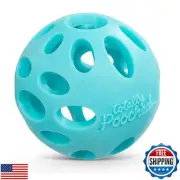 Messy Mutts Totally Pooched Huff'n Puff Ball | 2.5” TPR Puzzle Ball for Dogs