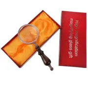Reading Magnifying Glass Handheld Desktop Magnifier with Handle Home Tool
